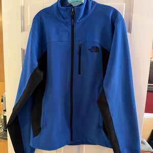North Face Men's Blue Windproof Outdoor Jacket size Med